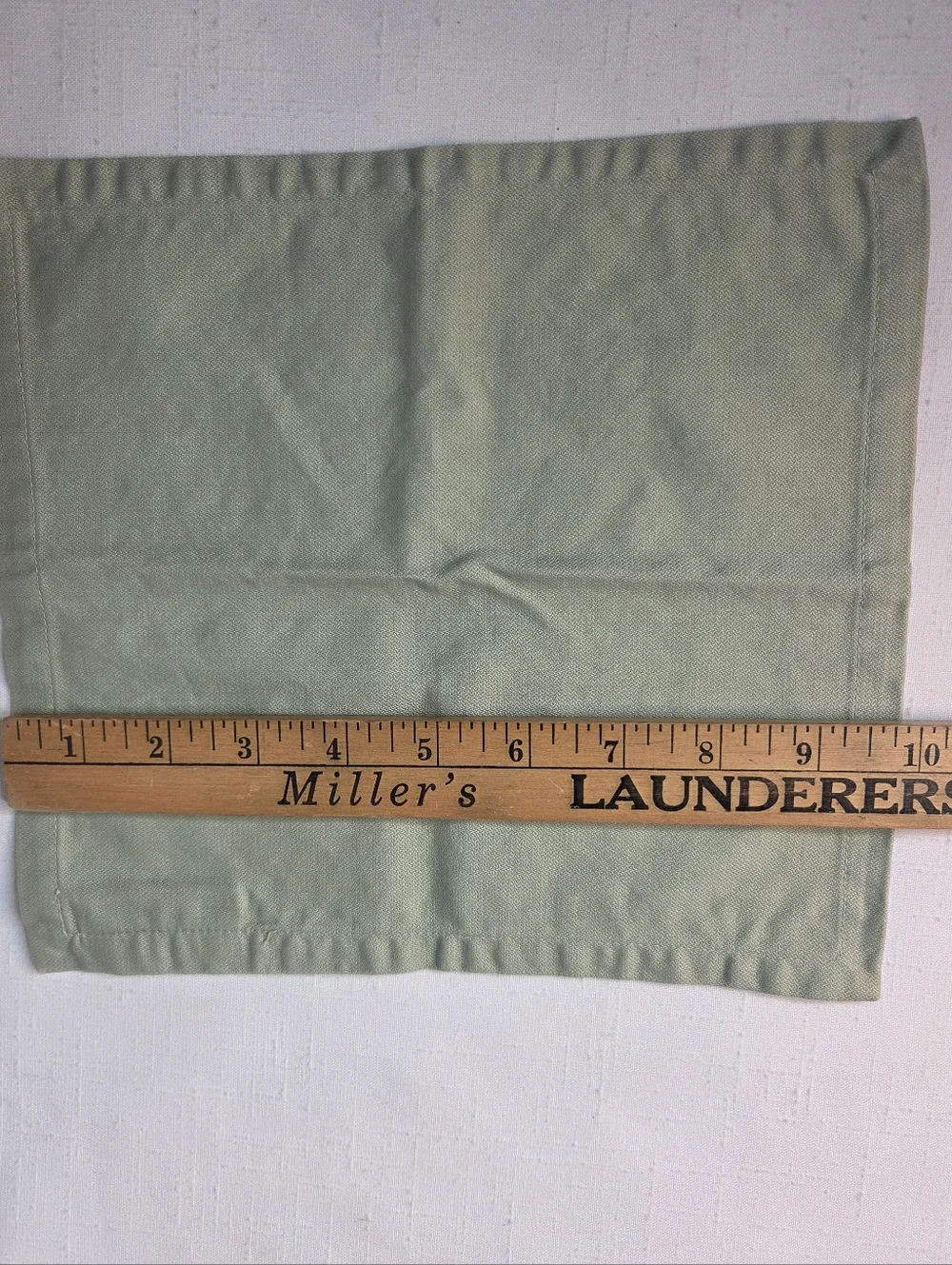 Pottery Barn Cloth Napkins Set of 4 Sage Green 10x9